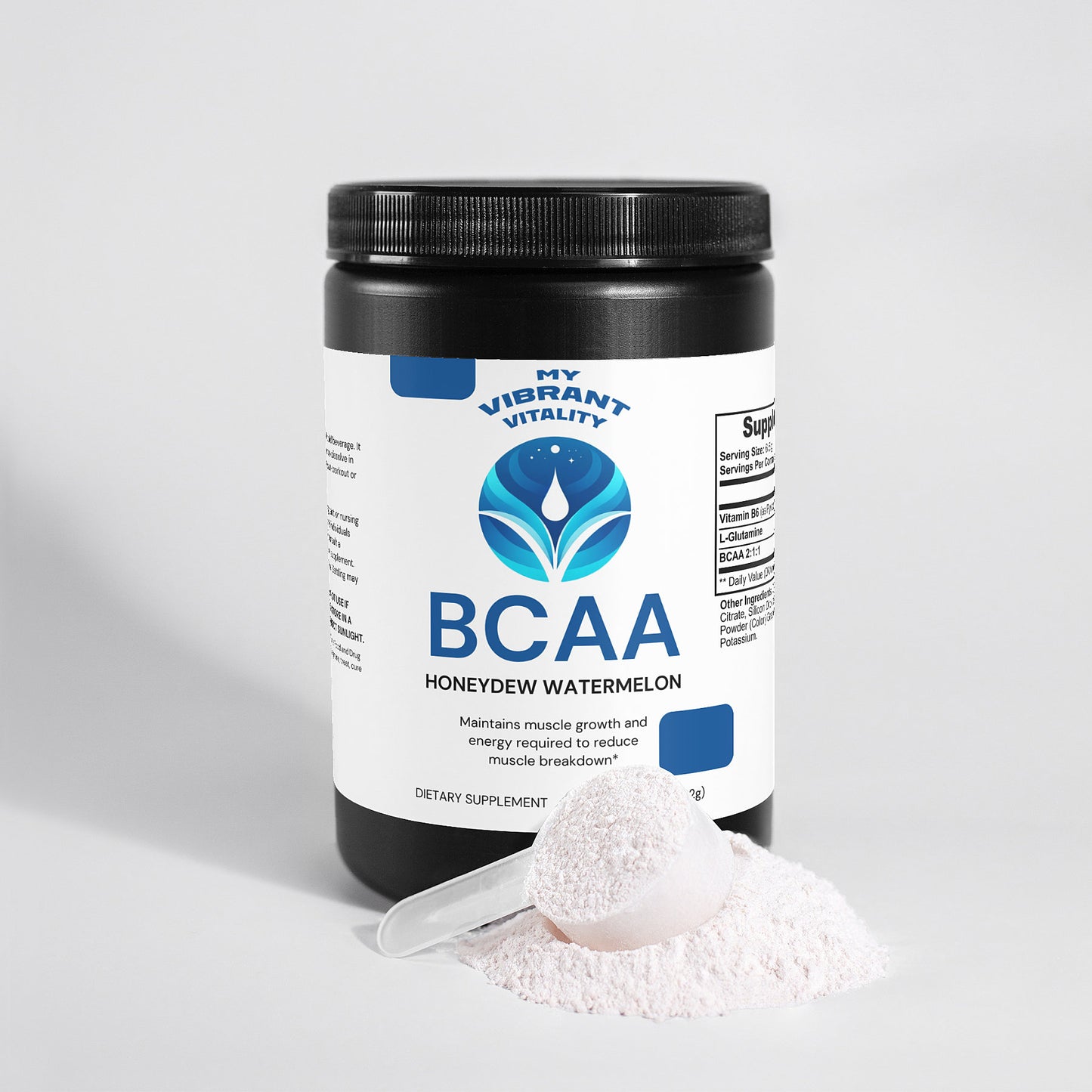 BCAA Post Workout Powder (Honeydew/Watermelon)