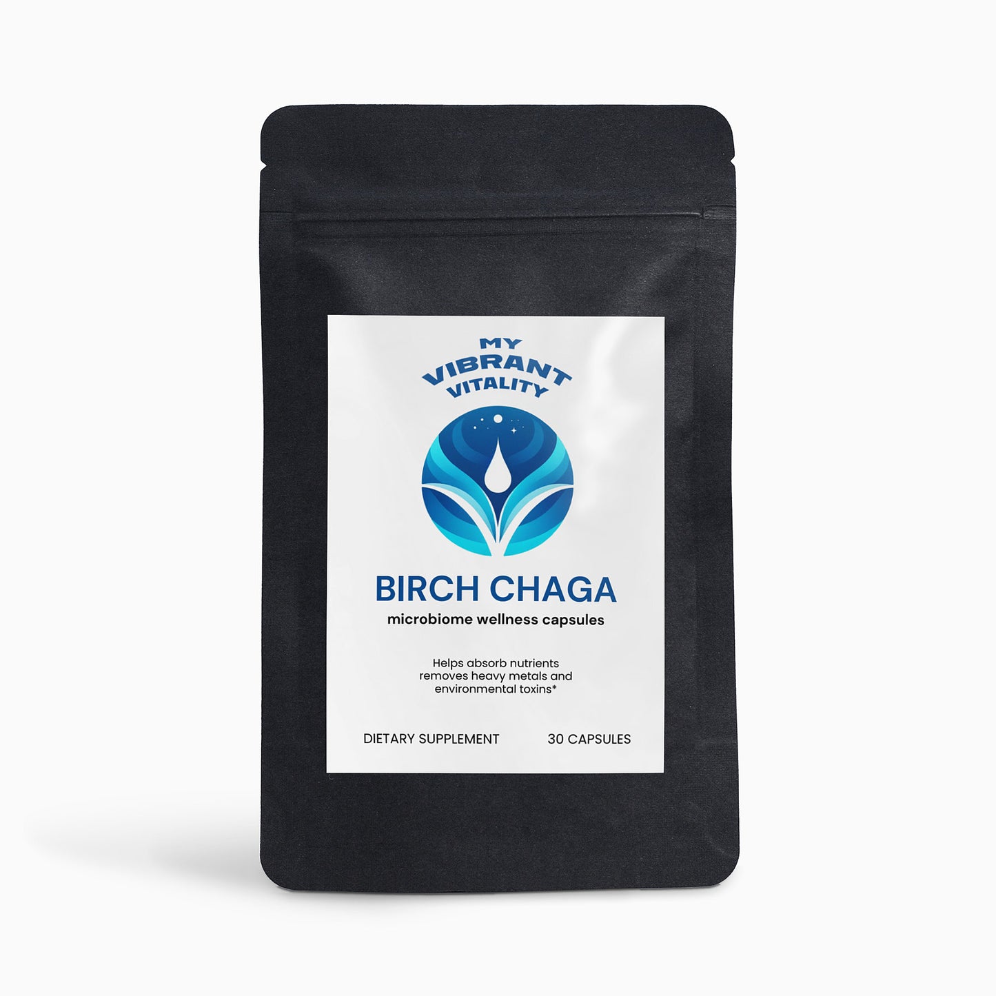 Birch Chaga Microbiome Wellness Capsules