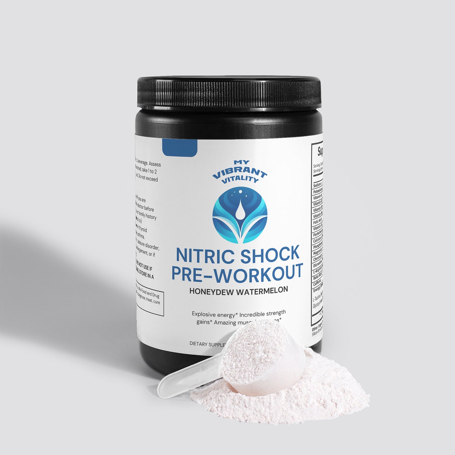 Nitric Shock Pre-Workout (Honeydew Watermelon)