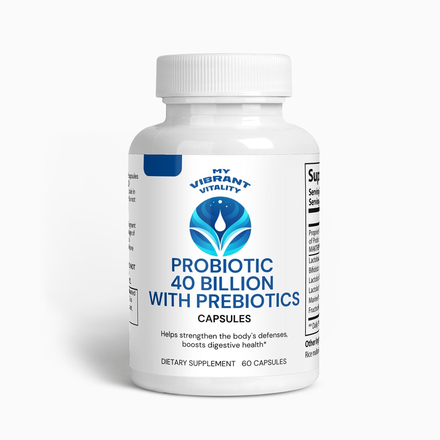 Probiotic 40 Billion with Prebiotics