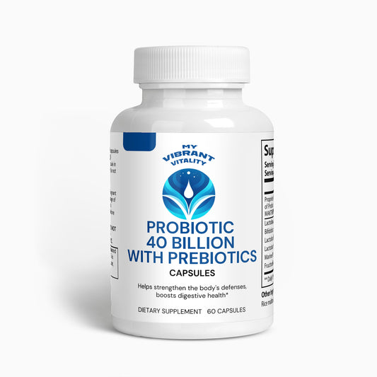 Probiotic 40 Billion with Prebiotics